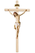 Light Siena Crucifix with White Colored Cloth - MX721000HW-Inspirational Gifts,Church Life-Pema-5" - 11"-Michigan Church Supply