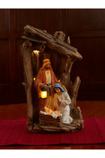 Lighted Holy Family Statue - KIRLN047-Inspirational Gifts-Three Kings Gifts-Michigan Church Supply