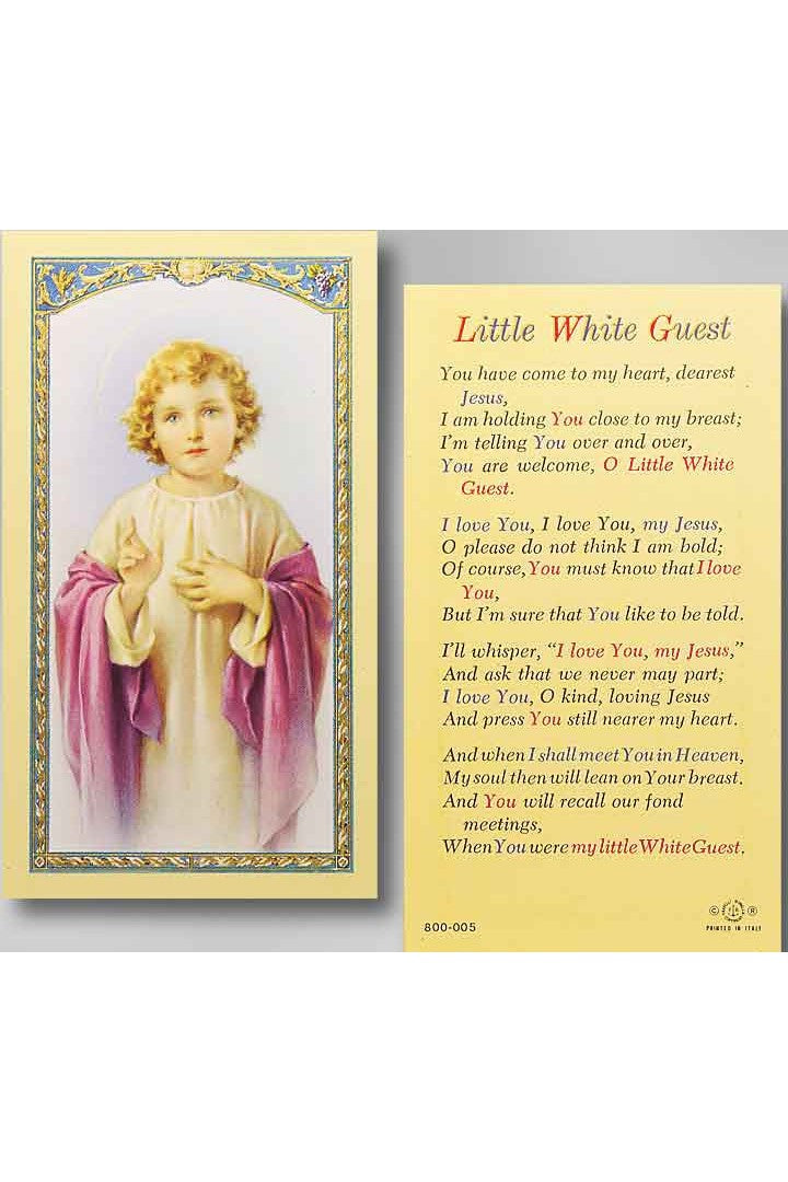 Little White Guest - TA800005-Inspirational Gifts-Hirten-Michigan Church Supply