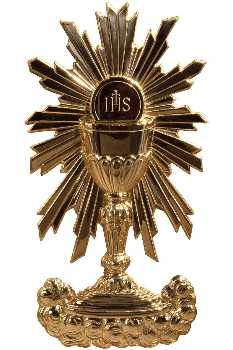 Liturgical Symbol - The Holy Eucharist - QF51MBL20-Church Life-Empire Bronze-High Polish-Michigan Church Supply