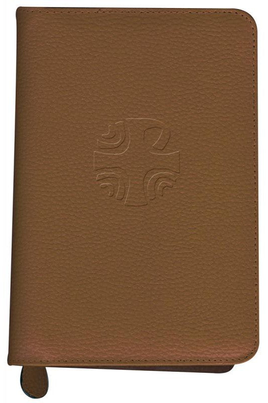 Liturgy of the Hours Leather Zipper Case Brown - GF40310LC-Inspirational Gifts-Catholic Book Publishing Corp-Michigan Church Supply