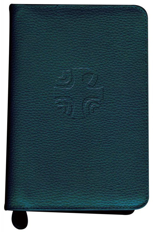 Liturgy of the Hours Leather Zipper Case Green - GF40410LC-Church Life-Catholic Book Publishing Corp-Michigan Church Supply