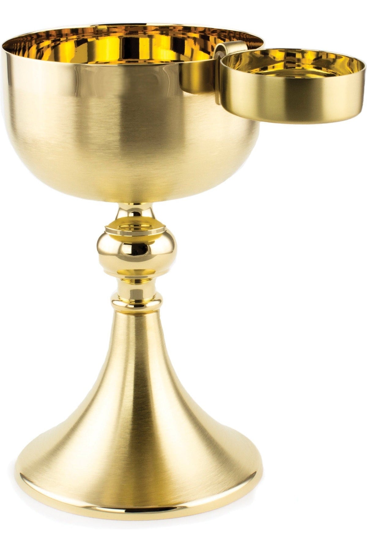 Low Gluten Host Ciborium - EGGL214/EGGL215-Church Life-Alviti-High Polish Gold-Michigan Church Supply