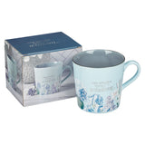 Blue Floral Mug - GCMUG1015