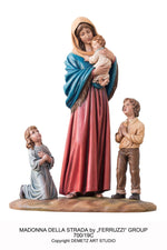 Madonna Della Strada "Ferruzzi" with Children - HD70019C-Church Life-Demetz-Michigan Church Supply