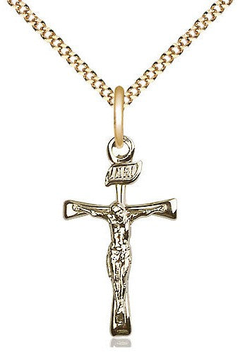 Maltese Crucifix Medal - FN2137-Jewelry-Bliss Mfg-Gold Filled-Michigan Church Supply