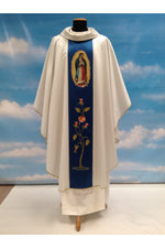 Marian Chasuble - SO777-Church Life-Solivari-Michigan Church Supply