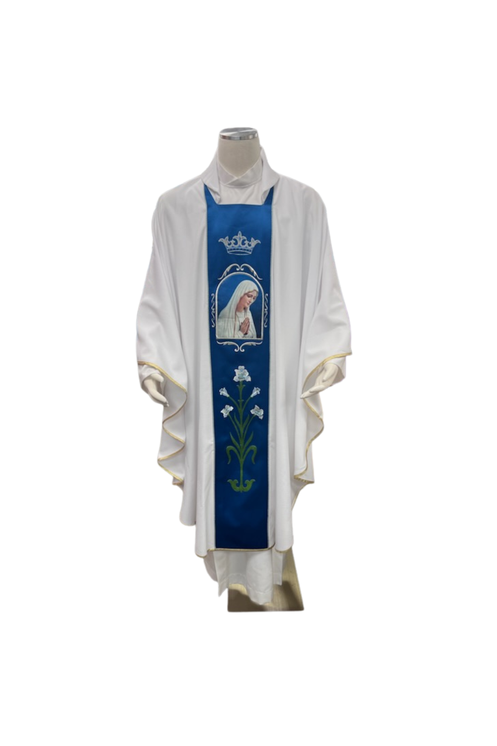 Marian Chasuble - SO778-Church Life-Solivari-Michigan Church Supply