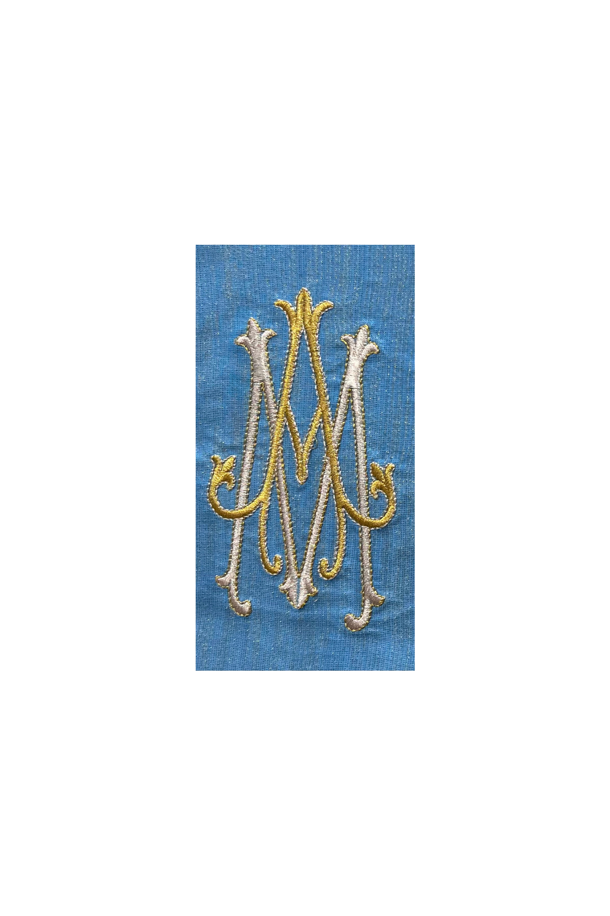 Marian Overlay Stole - SO658STB-Church Life-Solivari-Michigan Church Supply