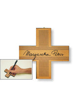 Memorial Cross- WN2134-Inspirational Gifts-Art Studio Slabbinck-Michigan Church Supply