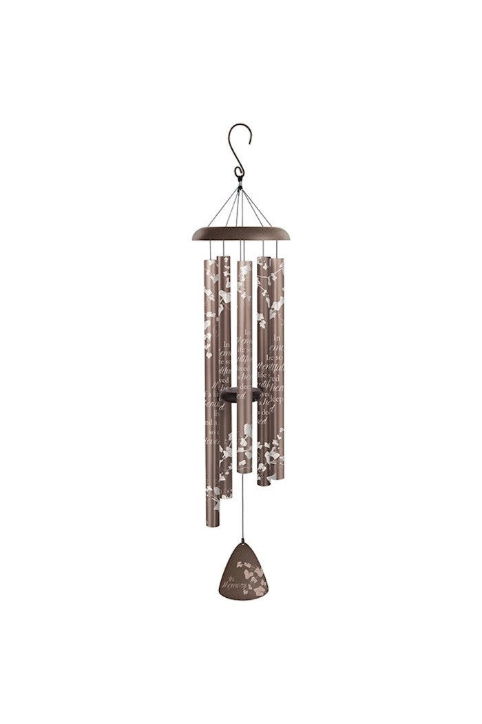 Memorial Wind Chime 44" - In Memory - AH147195-Inspirational Gifts-Anchor Distributors-Michigan Church Supply