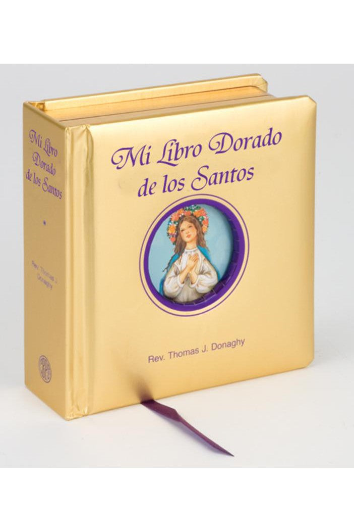 Mi Libro Dorado De Los Santos - GF45597S-Inspirational Gifts-Catholic Book Publishing Corp-Michigan Church Supply