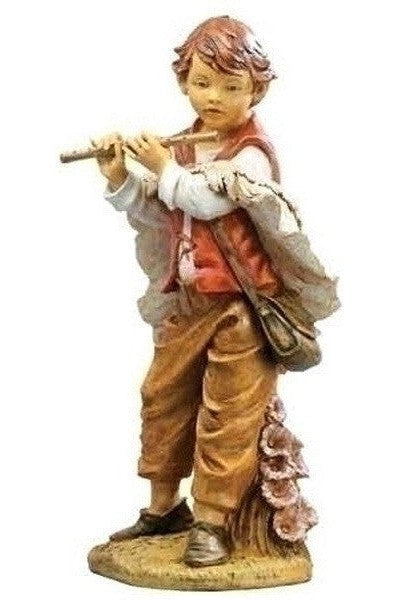 Michael Boy w/Flute 50" Fontanini - LI52365-Inspirational Gifts-Fontanini-Michigan Church Supply