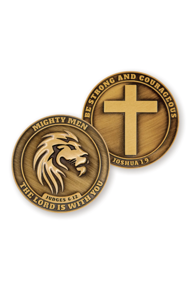 Mighty Men of God Coins - FRCOIN70-4-Inspirational Gifts-Logos Trading Post-Michigan Church Supply