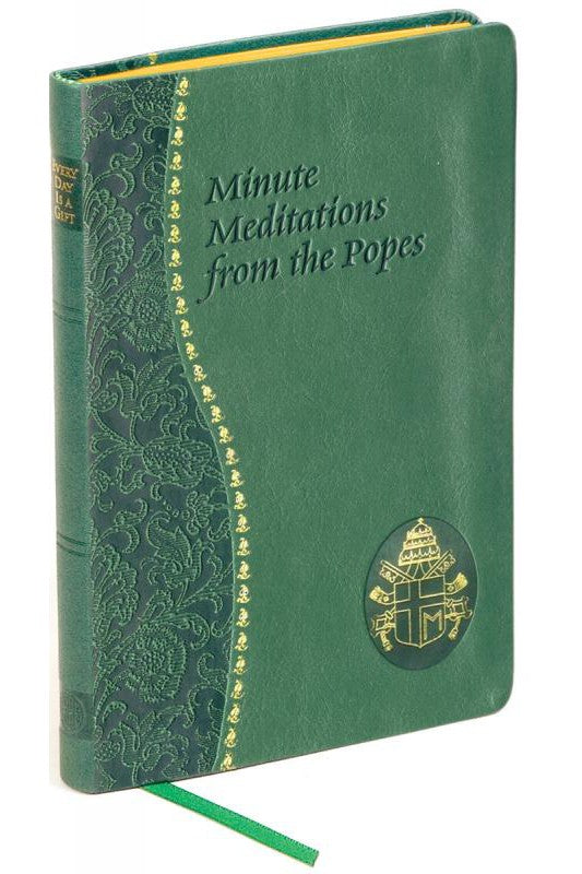 Minute Meditations from the Popes - GF17519-Inspirational Gifts-Catholic Book Publishing Corp-Michigan Church Supply