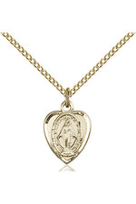 Miraculous Medal - FN0706M-Jewelry-Bliss Mfg-Gold Filled-Michigan Church Supply