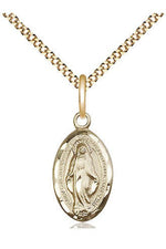 Miraculous Medal - FN1609-Jewelry-Bliss Mfg-Gold Filled-Michigan Church Supply