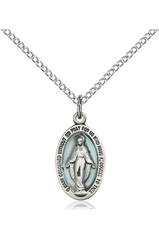 Miraculous Medal - FN4122EMSS/18S-Jewelry-Bliss Mfg-Michigan Church Supply