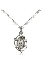 Miraculous Medal - FN4152M-Jewelry-Bliss Mfg-Sterling Silver-Michigan Church Supply