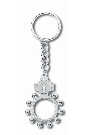 Miraculous Rosary Key Ring - TA1431-01-Inspirational Gifts-Hirten-Michigan Church Supply