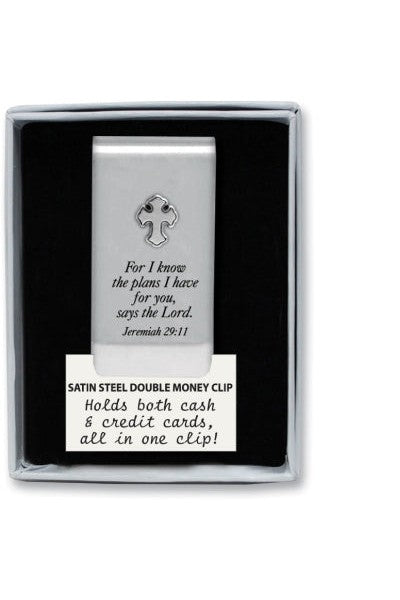 Money Clip - GEGMC306-Inspirational Gifts-Cathedral Art Medal and CA Gifts-Michigan Church Supply