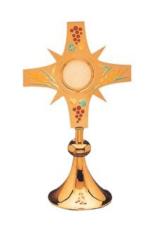 Monstrance-EW5504-Church Life-Molina/Artistic Silver-With Enamel-Michigan Church Supply