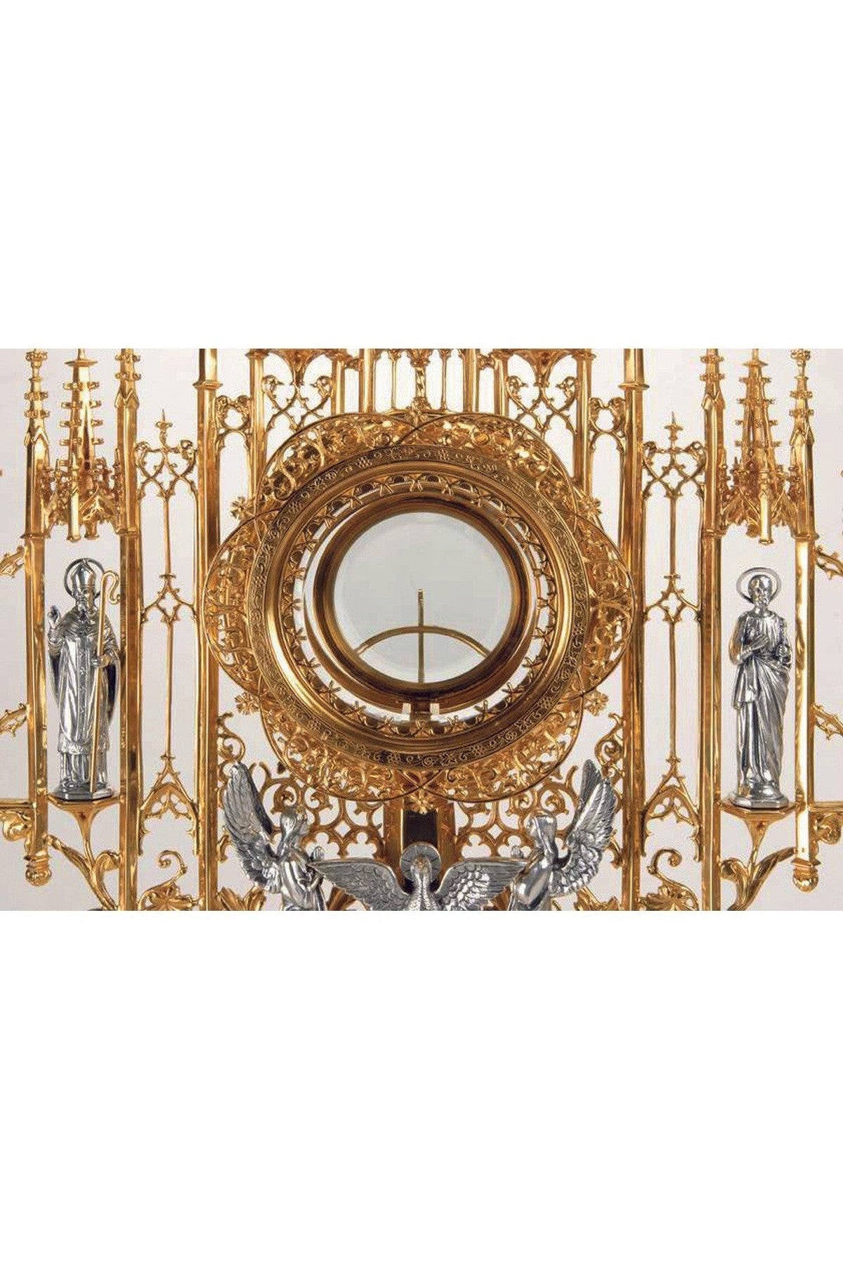 Monstrance-EW7205-Church Life-Molina/Artistic Silver-Brass Silver Plated-Michigan Church Supply