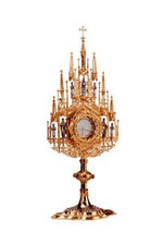 Monstrance-EW7299-Church Life-Molina/Artistic Silver-Brass Gold Plated-Michigan Church Supply