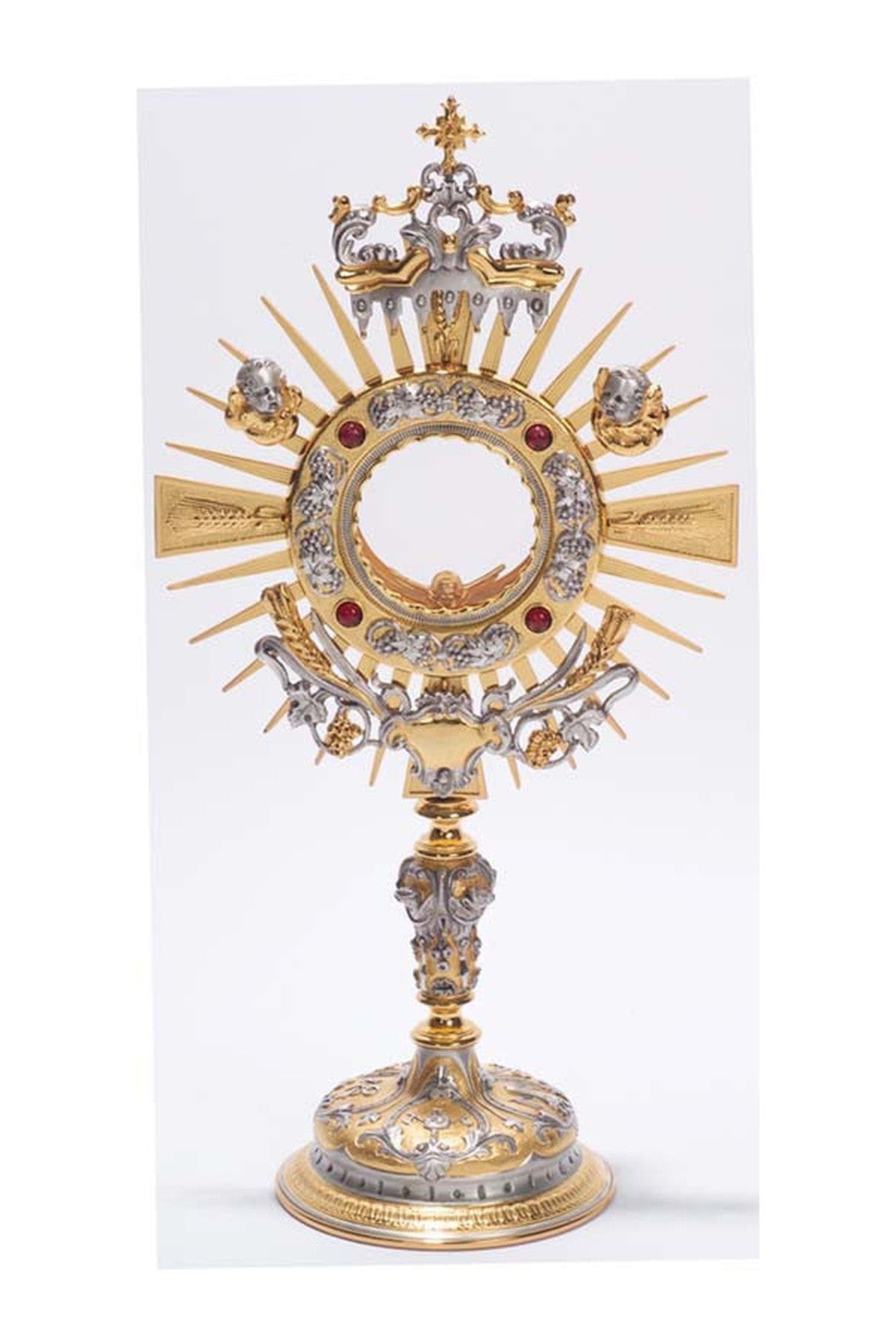 Monstrance - MIK662-Church Life-Koley-With Clip-style luna-Michigan Church Supply