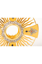 Monstrance - RX1932-Church Life-Elleci Arte Sacra-With Plexiglass Luna-Michigan Church Supply