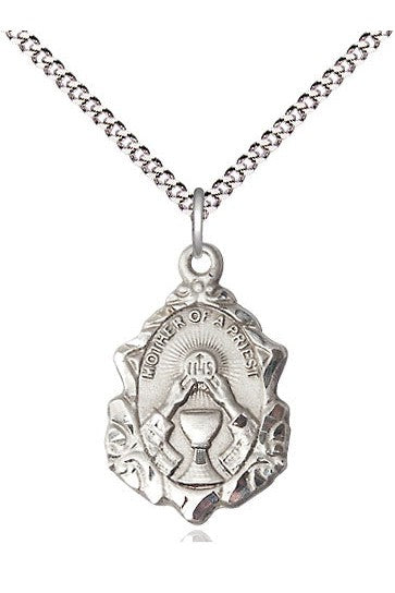 Mother of a Priest Medal - FN0811SS/18S-Jewelry-Bliss Mfg-Michigan Church Supply