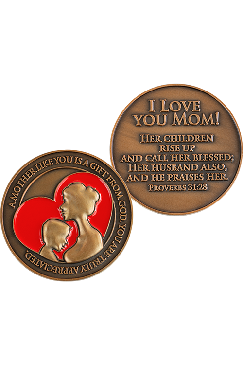 Mother's Appreciation Coins - FRCOIN47-4-Inspirational Gifts-Logos Trading Post-Michigan Church Supply