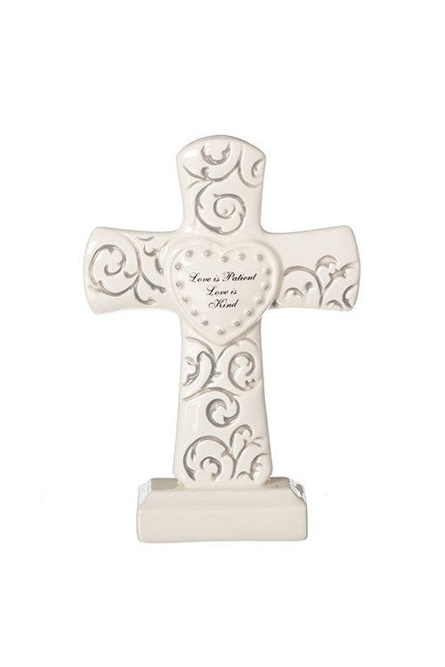 Mr. & Mrs. Scroll Cross - LI15778-Inspirational Gifts-Roman, Inc-Michigan Church Supply