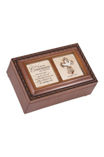 Music Box - Brown - Petite Double - GPMWGGRACE-Inspirational Gifts-Cottage Garden-Michigan Church Supply