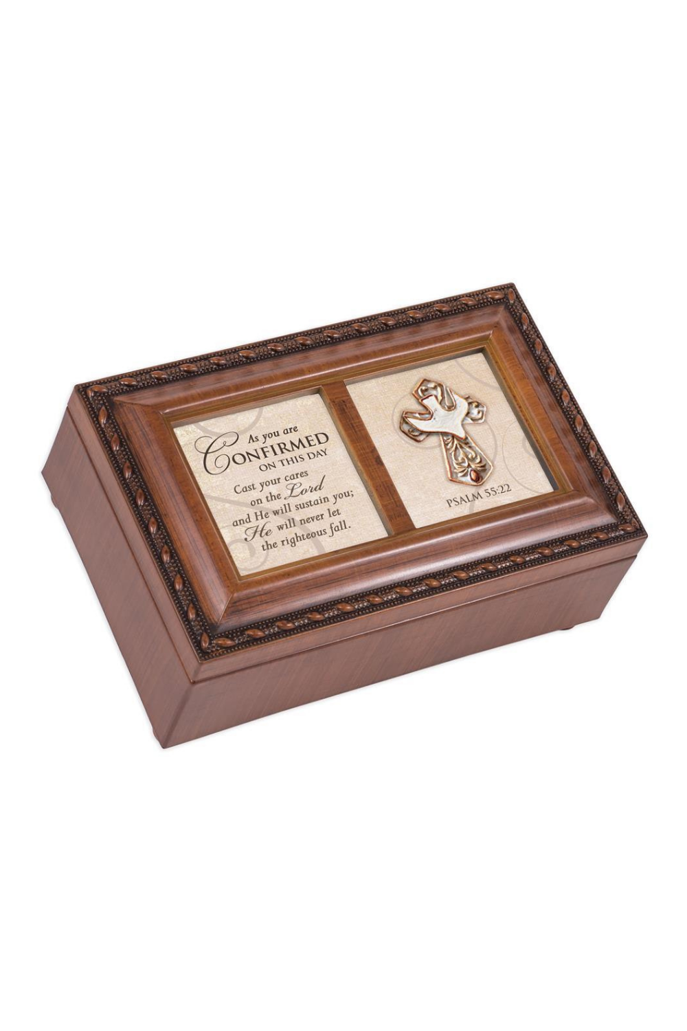 Music Box - Brown - Petite Double - GPMWGGRACE-Inspirational Gifts-Cottage Garden-Michigan Church Supply