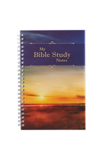 My Bible Study Notes Wirebound Noteboook - GCMYN001-Inspirational Gifts-Christian Art Gifts-Michigan Church Supply