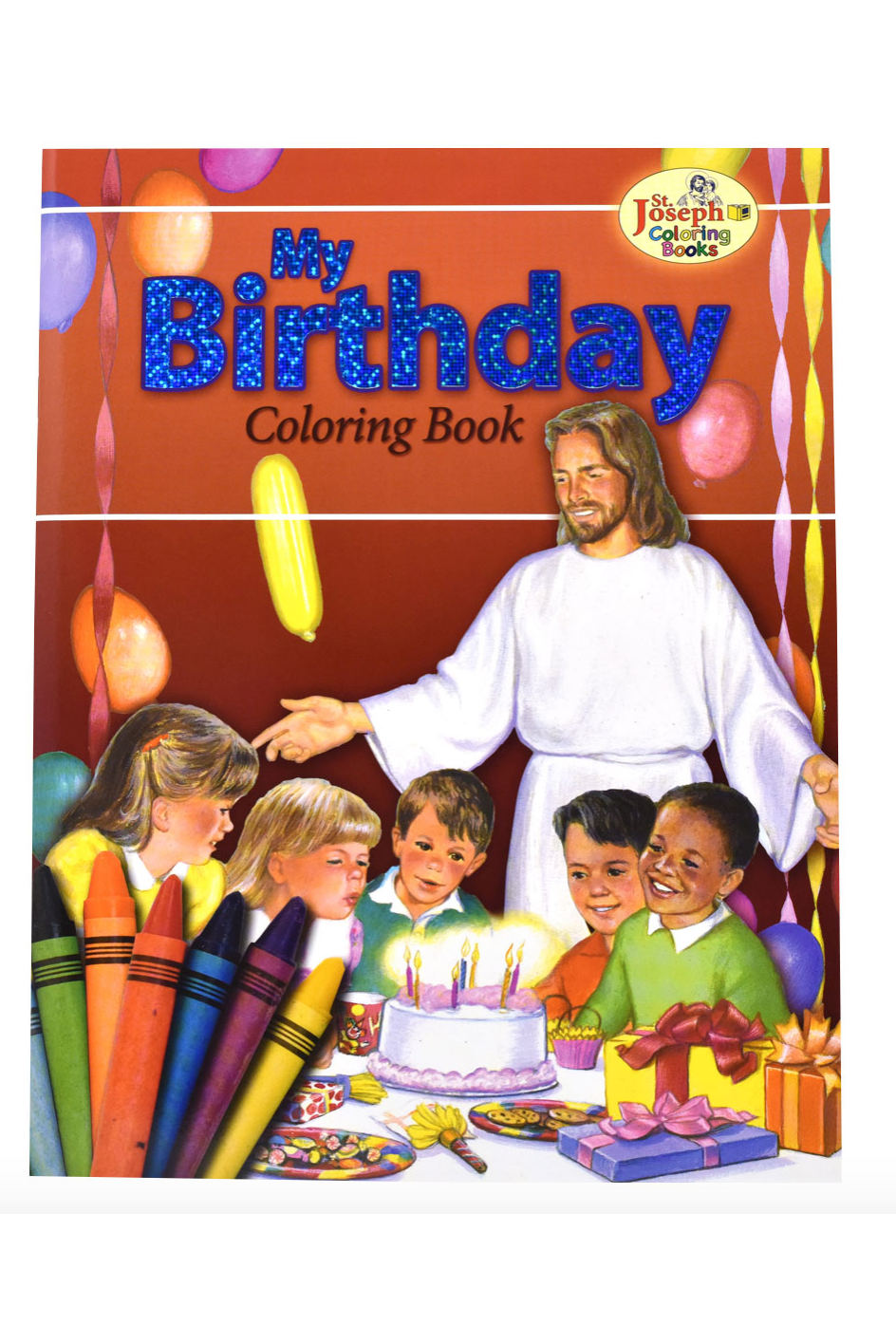 My Birthday Coloring Book - GF693-Inspirational Gifts-Catholic Book Publishing Corp-Michigan Church Supply