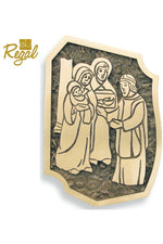 Mysteries of the Rosary - QF40MYS15-Church Life-Empire Bronze-Front Mounting-Michigan Church Supply