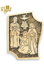 Mysteries of the Rosary - QF40MYS15-Church Life-Empire Bronze-Front Mounting-Michigan Church Supply