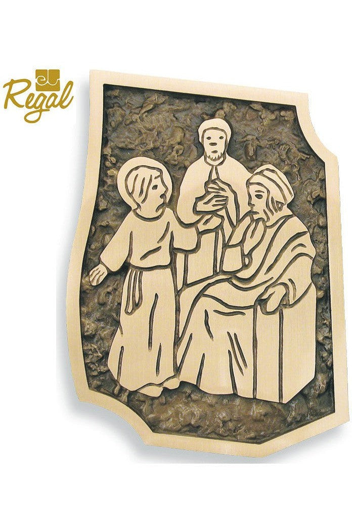 Mysteries of the Rosary - QF40MYS15-Church Life-Empire Bronze-Front Mounting-Michigan Church Supply