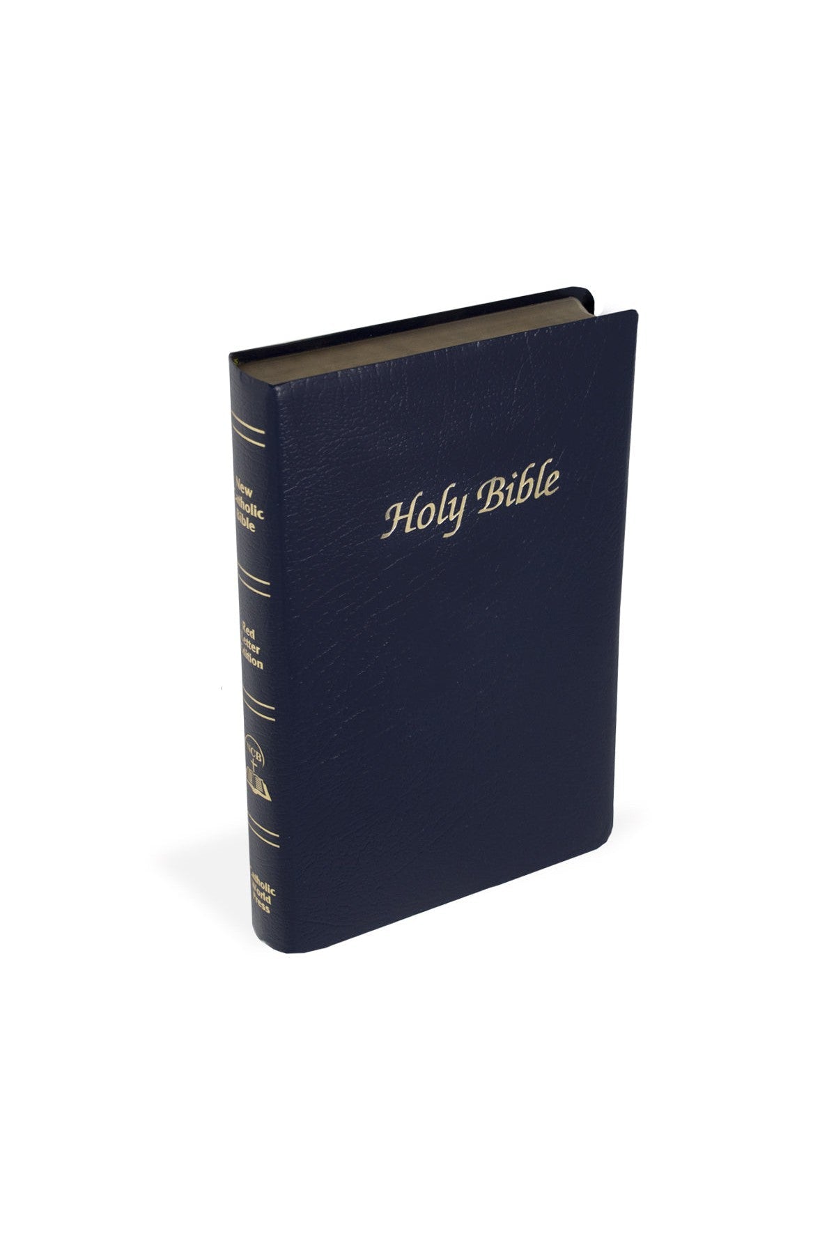 NCB First Communion Bible - Blue - Indexed - GFW2404/FCB-I-Inspirational Gifts-Catholic Book Publishing Corp-Michigan Church Supply