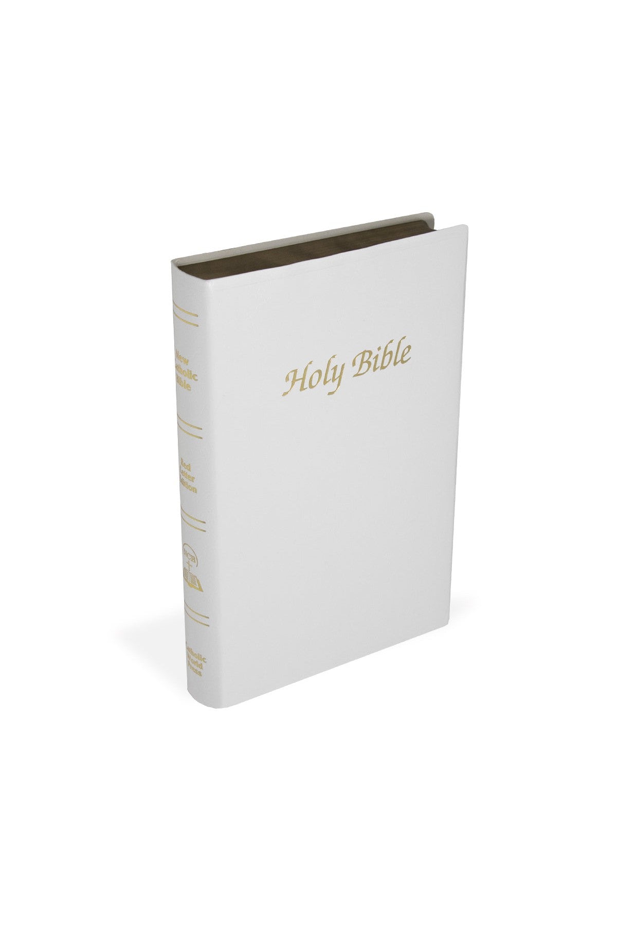 NCB First Communion Bible - White - Indexed-Inspirational Gifts-Catholic Book Publishing Corp-Michigan Church Supply