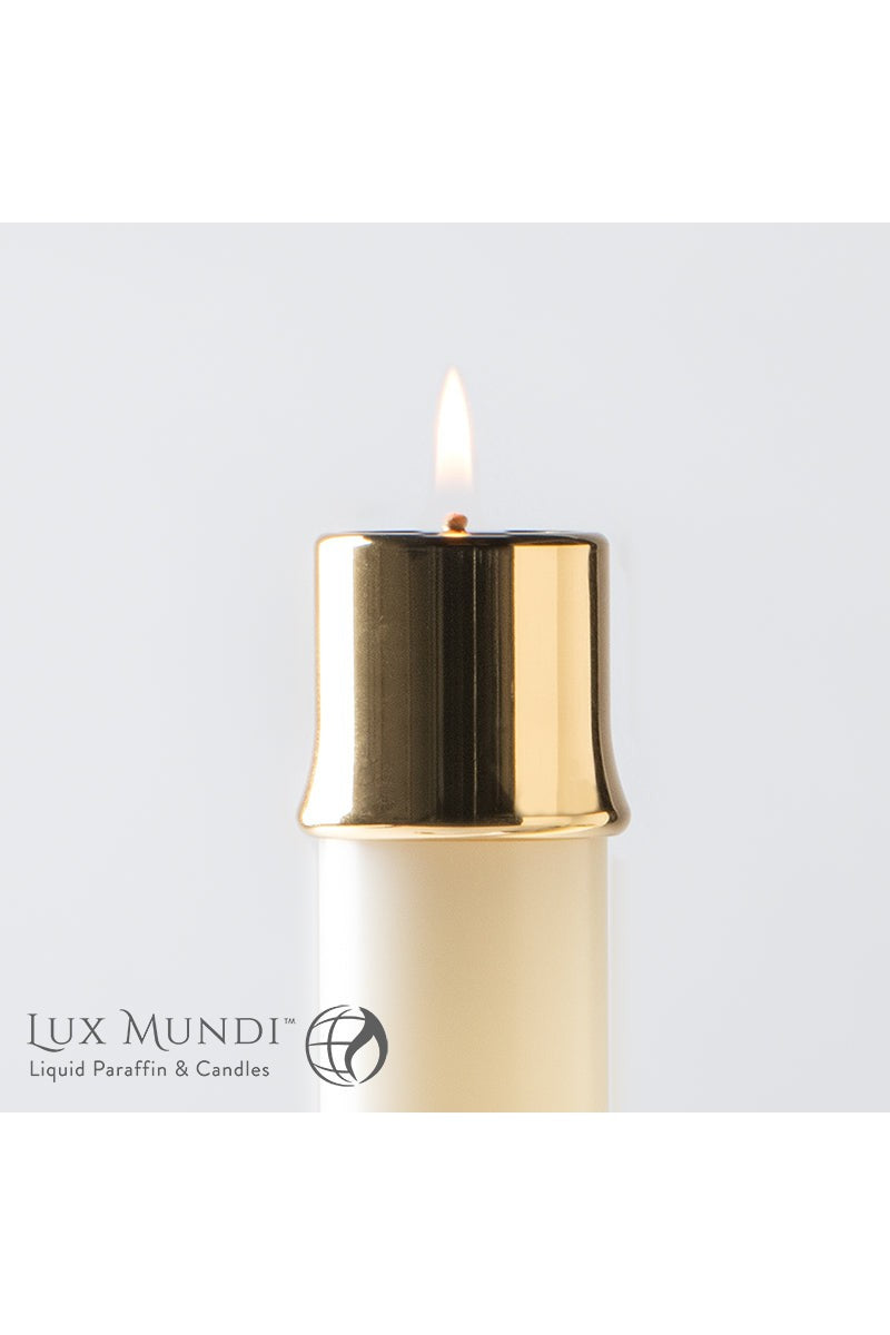 NUF00134 - Lux Mundi Solid Brass Follower for 1-7/8" Candles-Church Life-Lux Mundi-Michigan Church Supply