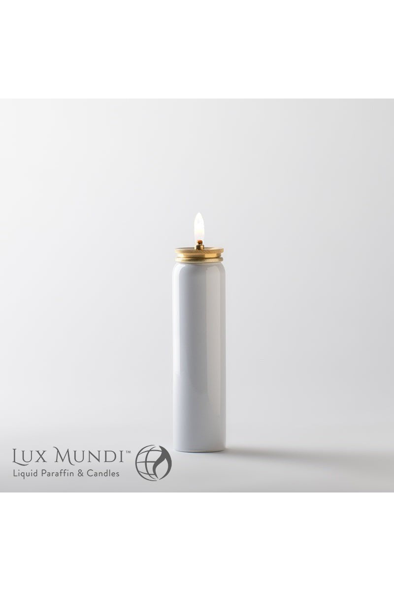 NUREF300 - Refillable 25 Hour Can - Fits 1-7/8" & 2" Paschal Shells-Church Life-Lux Mundi-Michigan Church Supply