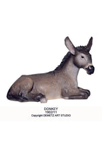 Nativity Set "Kostner" 60" Fiberglass - HD1902F60-Church Life-Demetz-Ox & Donkey-Michigan Church Supply