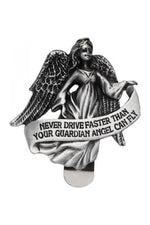 Never Drive Faster Visor Clip - GEKVC153-Inspirational Gifts-Cathedral Art Medal and CA Gifts-Michigan Church Supply