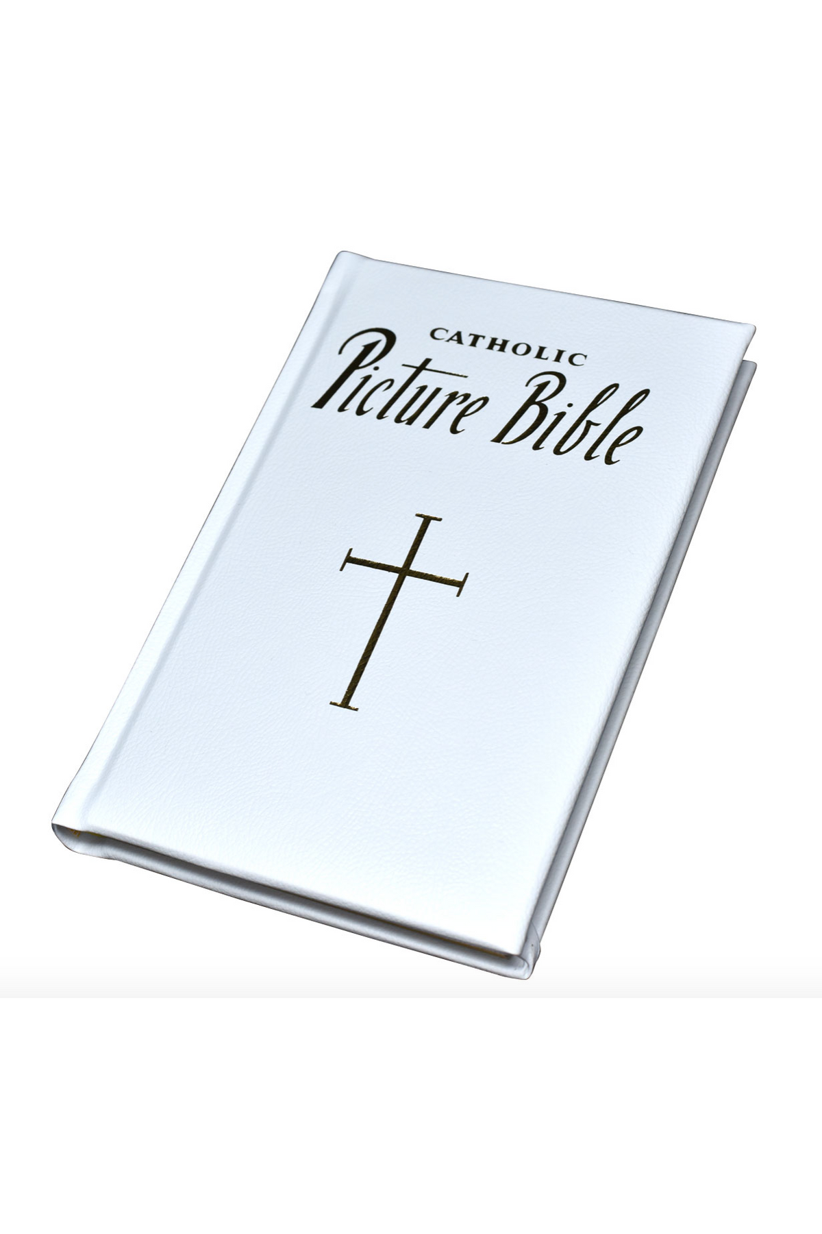 New Catholic Picture Bible (Leather) - GF43513-Inspirational Gifts-Catholic Book Publishing Corp-White-Michigan Church Supply