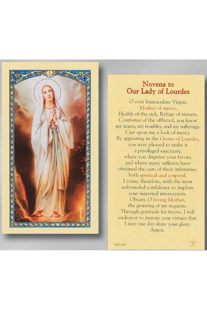 Novena to Our Lady of Lourdes - TA800489-Inspirational Gifts-Hirten-Michigan Church Supply