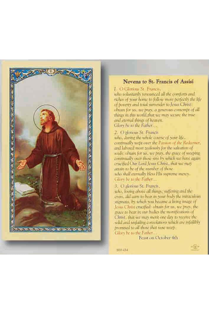 Novena to St. Francis of Assisi - TA800434-Inspirational Gifts-Hirten-Michigan Church Supply