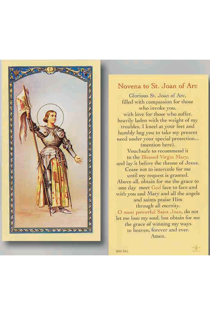 Novena to St. Joan of Arc - TA800541-Inspirational Gifts-Hirten-Michigan Church Supply